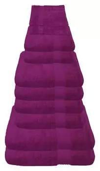 Набор полотенец Julie Julsen цвета фуксии, набор: 10 шт. 4 руки. 2 гостя. 2 стирки.