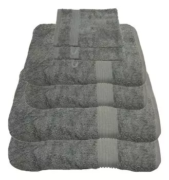 Набор полотенец Julie Julsen, серебристо-серый