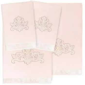 Набор полотенец Linum Home Textiles, светло-розовый