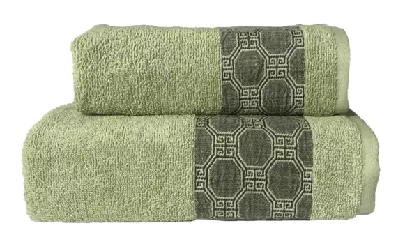 Набор полотенец Re Sole Melania, 55x105/40х60, зеленый