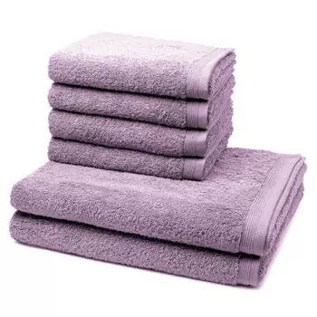 Набор полотенец superfuschel 6 шт Mve, фиолетовый