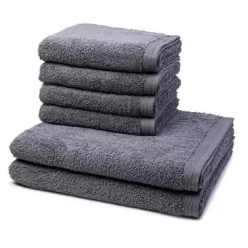 Набор полотенец superfuschel 6 шт Mve, серый