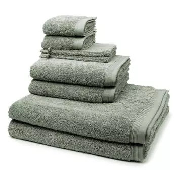 Набор полотенец superfuschel 8 шт Mve, темно-зеленый