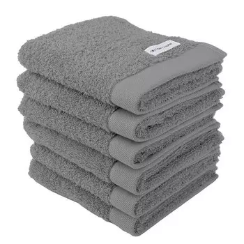 Набор полотенец Tom Tailor Tom Tailor 6 шт, 30x0,5x50 см цвет moody grey