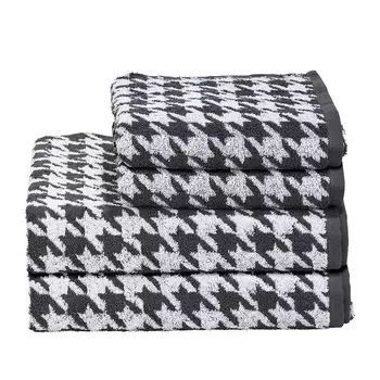 Набор полотенец twentyfour Day Bird I (4 шт), 70 см цвет wei/anthrazit