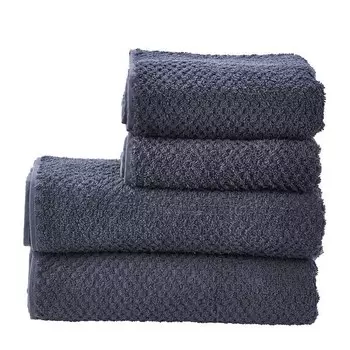 Набор полотенец twentyfour Prov Honeycomb II (4 шт), 50 см, темно-синий