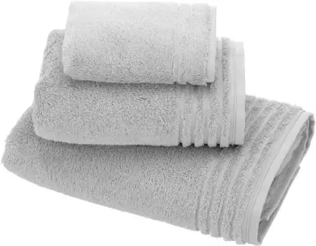 Набор полотенец Vossen "Vienna Style Supersoft Set" (3 шт.), светло-серый