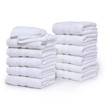 Набор полотенец WelHome, 12 штук