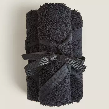 Набор полотенец Zara Home Cotton, 3 предмета, черный