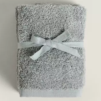 Набор полотенец Zara Home Cotton, 3 предмета, серо-зеленый