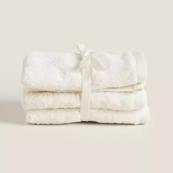 Набор полотенец Zara Home Cotton, 3 предмета, кремовый