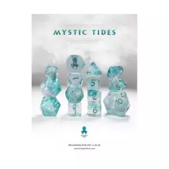 Набор Poly — Mystic Tides с синим металликом (14), Poly Sets - Mystics