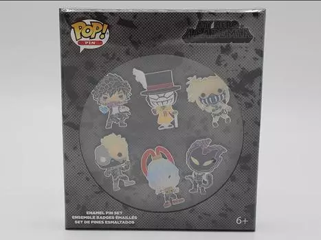 Набор Pop! Pins: My Hero Academia - Villains Set of 6 Pins Funko