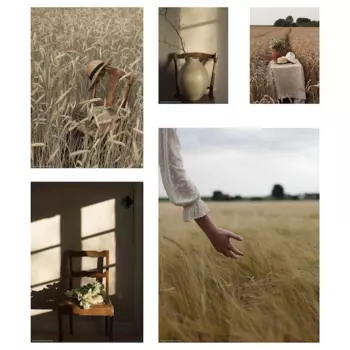 Набор постеров Ikea Rodalm Golden Moments, 5 шт