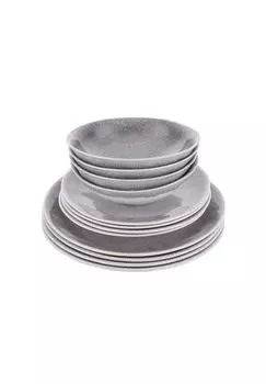 Набор посуды АТЛАНТИС, 12 предметов Butlers, серый