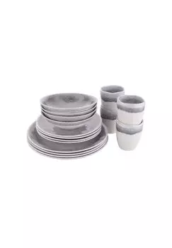 Набор посуды АТЛАНТИС, 16 предметов Butlers, серый