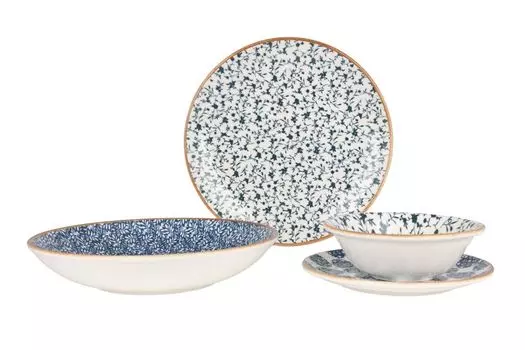 Набор посуды Bonna - Калифорния - 24 предмета - 6 персон - фарфор