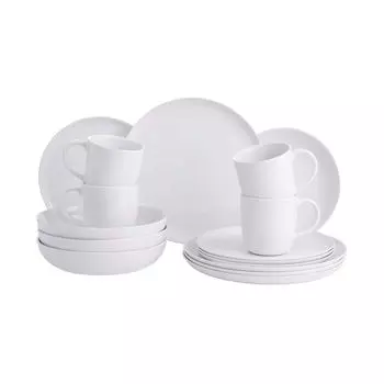 Набор посуды BUTLERS NATIVE, 16 предметов, белый