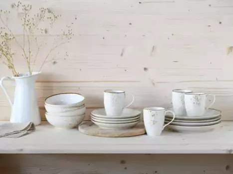 Набор посуды CreaTable, бежевый