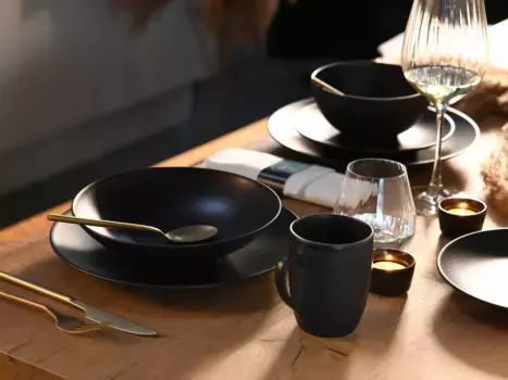 Набор посуды CreaTable, черный