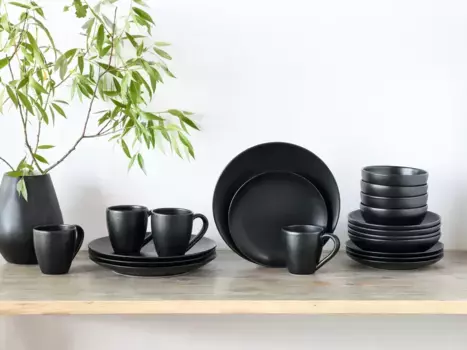 Набор посуды CreaTable, черный