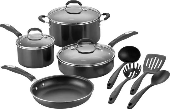 Набор посуды Cuisinart P57-11BK, 11 штук