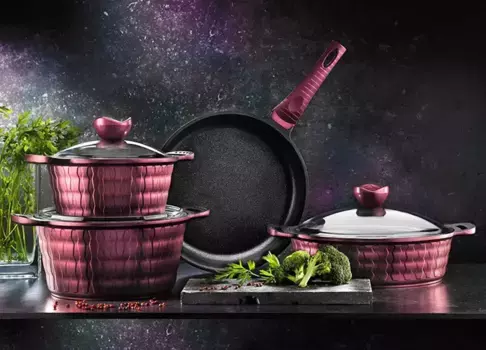 Набор посуды для приготовления Hermia Concept, черный