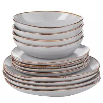 Набор посуды finca ii (12 предметов) Butlers, серый