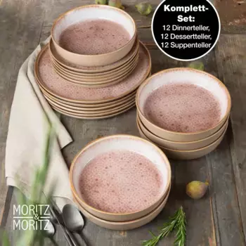 Набор посуды ILP, розовый