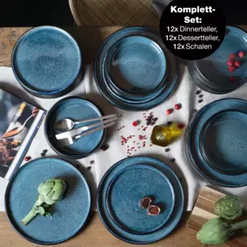 Набор посуды ILP, синий