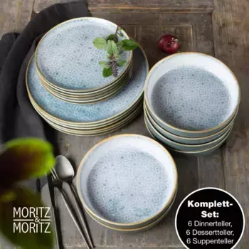 Набор посуды ILP, синий