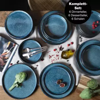 Набор посуды ILP, синий