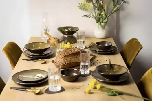 Набор посуды Jay Hill, коричневый