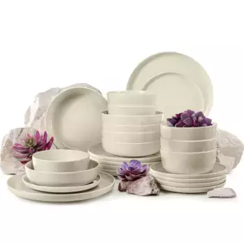 Набор посуды Konsimo, бежевый