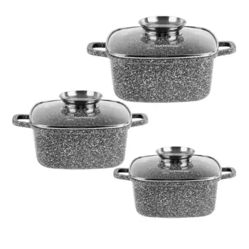 Набор посуды Masterpan, серый