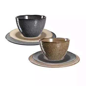 Набор посуды matera набор из 6 шт. Leonardo, серый