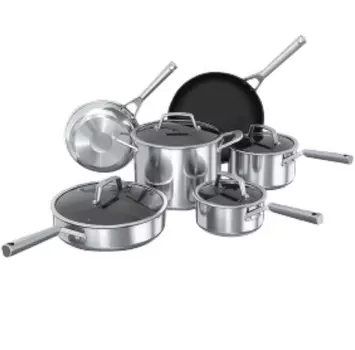 Набор посуды Ninja Foodi 10 предметов, стальной