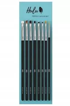 Набор прецизионных кистей, 8 шт. Hulu, Perfect Cat Eye