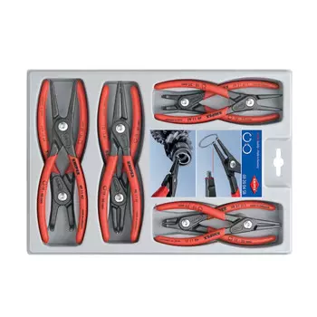 Набор прецизионных клещей для стопорных колец KNIPEX (набор из 8 предметов) 00 20 04 SB