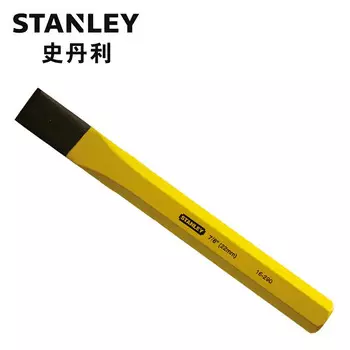 Набор пробивных долот для цемента Stanley, 12 предметов, стальных пробивных долот с плоской головкой 16-299-23