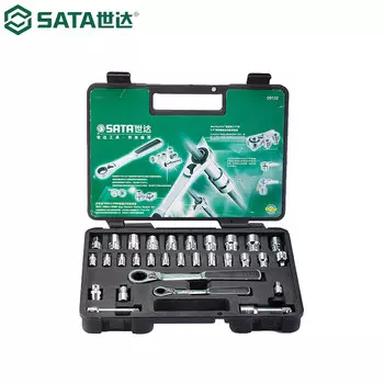 Набор проникающих гильз SATA, 30 шт., серия 13x20MM 09132