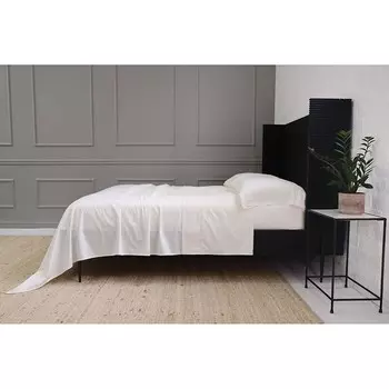 Набор простыней для вышивки помпонами Classico, King POM POM AT HOME, слоновая кость/кремовый