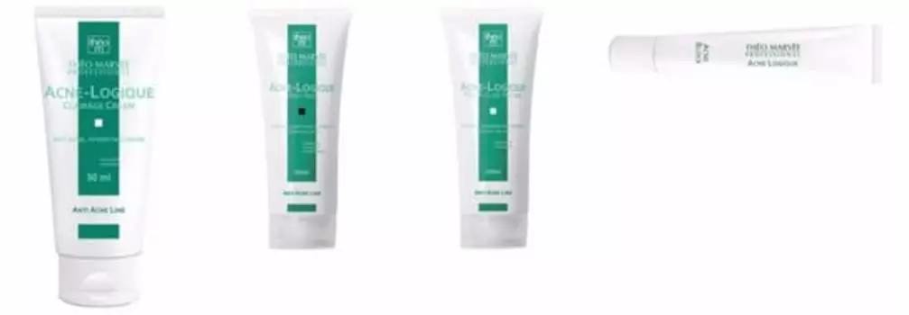 Набор против прыщей, 4 шт. Theo Marvee, Acne-logique