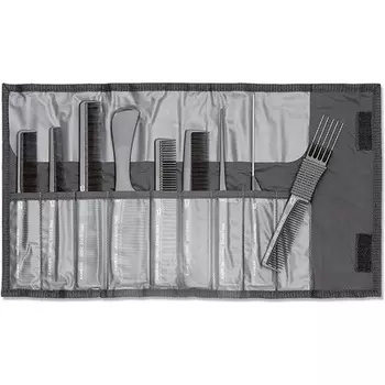 Набор расчесок для волос Jaguar A-Line, 9 предметов, арктический белый, 0,19 кг