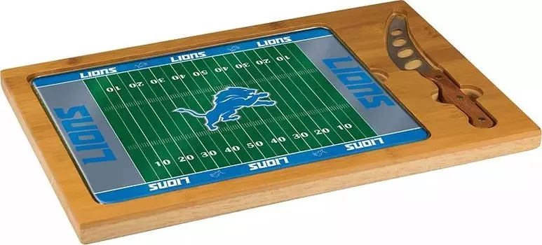 Набор разделочных досок со стеклянной поверхностью Picnic Time Detroit Lions