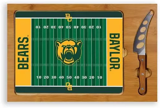 Набор разделочных досок со стеклянной столешницей Picnic Time Baylor Bears