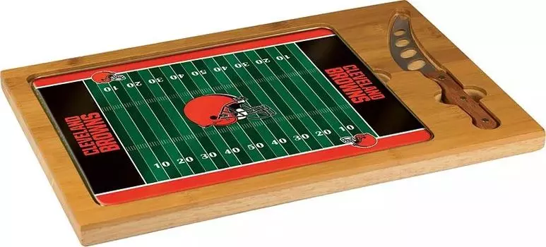 Набор разделочных досок со стеклянной столешницей Picnic Time Cleveland Browns