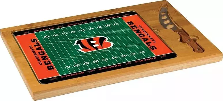Набор разделочных досок со стеклянной столешницей Picnic Time Cincinnati Bengals