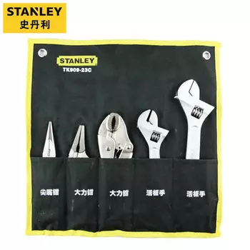 Набор разводных ключей и плоскогубцев STANLEY, 5 предметов TK909-23C