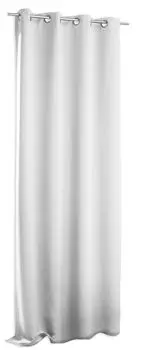 Набор rewagi из 10 петлевых планеров с прорезью - планеры для штор 50 мм, штора белая Haus und Deko, серый